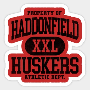 Haddonfield Huskers Athletic Dept XXL Sticker